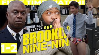 New Captain Alert  Brooklyn NineNine  S1 E12  First Time Watching [upl. by Tengdin]