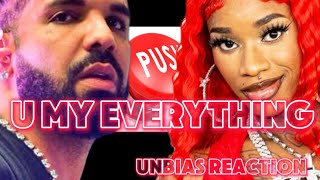 SEXYY RED  U MY EVERYTHING ft DRAKE  reaction [upl. by Dahaf]