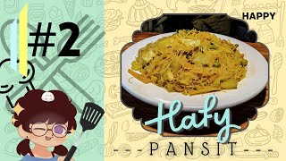 2  Pansit with Sayote HAFY version  Happy [upl. by Enalda]