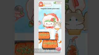 Tanghulu Master game asmr food delivery  we eat enoki mushrooms🍄🍄 [upl. by Marcia846]