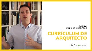 Cómo diseñar un currículum de arquitecto [upl. by Desdemona]