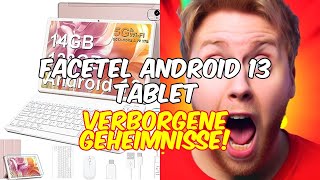 Facetel android 13 tablet 10 zoll  das ultimative 5g tablet mit octacore prozessor  unabhängige b [upl. by Yehc628]