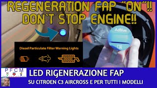 SPIA RIGENERAZIONE FAPDPF SU CITROEN C3 AIRCROSS E PER TUTTI I MODELLI CON FILTRO ANTIPARTICOLATO💡 [upl. by Eilak]