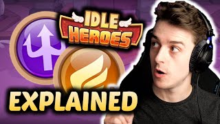 Complete Guide to the BEST LightDark Heroes  IDLE HEROES EXPLAINED [upl. by Devin]