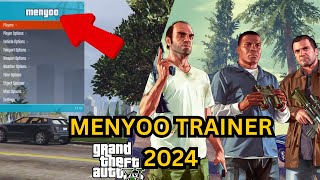 How to Install MENYOO TRAINER in GTA 5  LATEST VERSION 2024  GTA 5 Mods 2024  HindiUrdu [upl. by Elkraps]