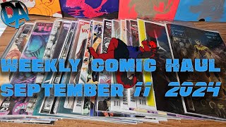 Weekly Comic Book Haul September 11th 2024 [upl. by Yessak]