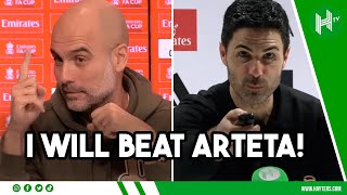 I WILL BEAT ARTETA  Master v Apprentice  Pep v Arteta… the story so far ✨ [upl. by Hanshaw72]