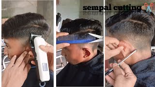 simple cutting hairstyle New uploadinghairsalon hairstylehairstyle youtubevideo viralvideos [upl. by Rosalba]