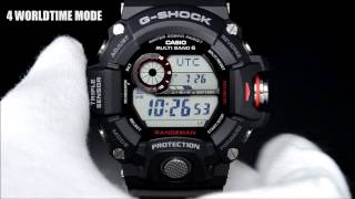 GSHOCK MASTER OF G RANGEMAN GW9400 Demonstration Gショック レンジマン デモンストレーション [upl. by Naicad]