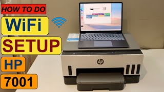 HP Smart Tank 7001 WiFi Setup [upl. by Huoh88]