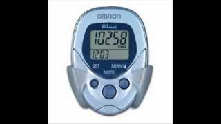 Omron HJ 112 Digital Pocket Pedometer Review [upl. by Hughett]