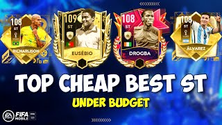 Top 10 Cheap Best Strikers Under Budget Fifa Mobile 23 [upl. by Atteniuq]