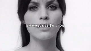 UICIDEBOY x SHAKEWELL  SHAMELESS UICIDE Lyric Video [upl. by Notlrak253]