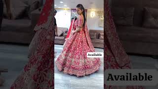 latest bridal lehenga collectionnew trend bridal lehenga collection [upl. by Ardnic]