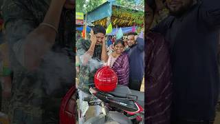 😂bomb reaction semmaiya vandhuruchingashorts trending viralvideo minivlog birthdaycake [upl. by Irroc]