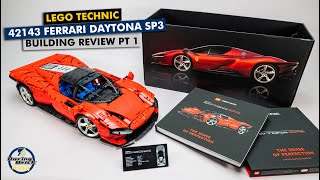 Looks awesome but inside LEGO Technic 42143 Ferrari Daytona SP3 detailed building review part 1 [upl. by Adniles]