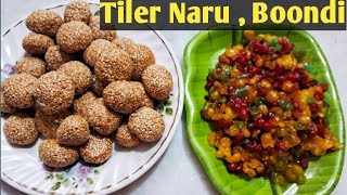 Tiler Naru amp Boondi Recipe  Tiler Naru Recipe  Easy Homemade Boondi Recipe [upl. by Paine]