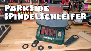 PARKSIDE® Spindelschleifer PSSO 500 A1 oszillierend [upl. by Irrok]