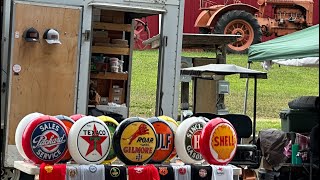 Carolina Pickers Antique and Auto Festival Denton Farmpark Denton NC 2024 [upl. by Aridan542]