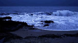 Calming Ocean Waves 12 Hours Of Deep Sleeping If You Wish at Praia Da Barriga [upl. by Haynes]