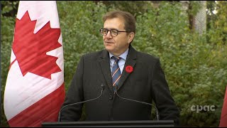 Natural resources minister makes a 2billion trees announcement – October 30 2023 [upl. by Sholes868]