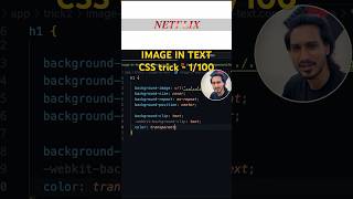 Create Stunning ImageinText Effect Boost Your Designs Instantly  css tricks  1100 [upl. by Sholeen562]