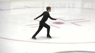 4K  Dillon Judge IRL  Senior Men Short Program  Tayside Trophy 2023 [upl. by Shellie]