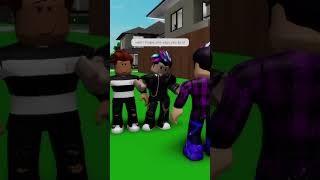 Evil Karen has Separated Twins At Birth roblox brookhaven shorts [upl. by Irah]