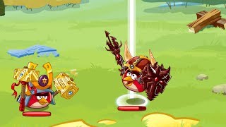 Angry Birds Epic Old Nesting Barrow The Red Master Samurai vs The Red Sword Spirit Bird 2014 [upl. by Ailimaj361]