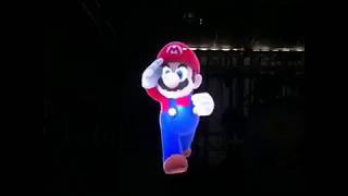 Démo Ventilateur Holographique 3D  Mario [upl. by Pyszka]