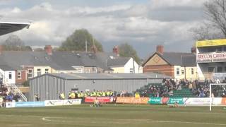 Notts county fans fighting each other [upl. by Hedvige]