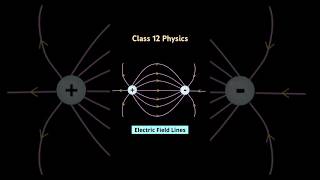 Electric Field Lines Between Two Opposite Charges Explained  Class 12 Physics [upl. by Brana155]