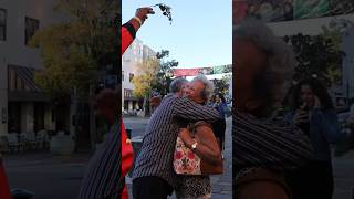 Rapper makes strangers kiss pt 2 [upl. by Healey]