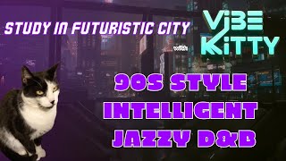 STUDY IN FUTURISTIC CITY 90S STYLE INTELLIGENT JAZZY DampB [upl. by Nylasor117]