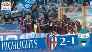 Bologna  Spal 2  1  Highlights  Giornata 8  Serie A TIM 201718 [upl. by Ahsaelat]