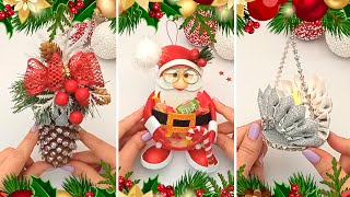 Christmas Craft 🎁 3 Ideas Christmas Decorations 🎁How to Make Your Own Christmas Decorations Craft [upl. by Hsreh905]