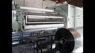 Vacuum metallizing machine roll to roll metallizer for plastic film and paper [upl. by Raab]