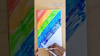 easy gift cards for kids  diy rainbow cards making for mommydaddy  lovely gift ideas short video [upl. by Nnyltiak]