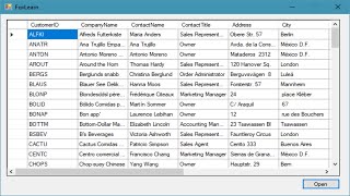 VBNET Tutorial  Read CSV file in Visual Basic  FoxLearn [upl. by Nonnaehr340]