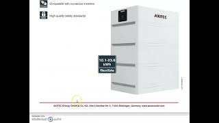 AXIstorage Li SV1 van Axitec review [upl. by Noremac]