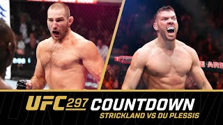 STRICKLAND vs DU PLESSIS  UFC 297 Countdown [upl. by Prudy]