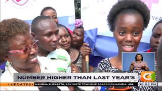 Top KCPE candidates celebrate [upl. by Elboa]