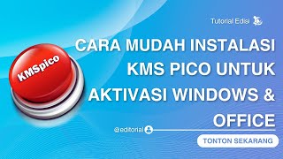 Cara Aman Menggunakan KMSPico untuk Aktivasi Windows amp Office [upl. by Rolyat]