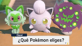 ✨como OBTENER TODOS los INICIALES en POKEMON ESCARLATA y PURPURA LOCALIZACION [upl. by Peper]