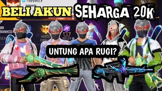 BELI AKUN SEHARGA 20K UNTUNG APA RUGI🤔🇮🇩 [upl. by Nylteak714]