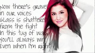 Ariana Grande  Love The Way You Lie LYRICS [upl. by Yecrad]