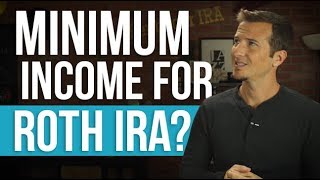 MINIMUM income for Roth IRA contributions [upl. by Naid]