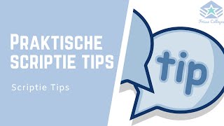 PRAKTISCHE Scriptie Tips  Een WAARDEVOL gesprek over de scriptie  Scriptie TIPS [upl. by Auod]