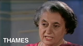 Indira Gandhi Interview  TV Eye  1978 [upl. by Ecinaej]