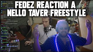 Fedez reaction a Nello Taver freestyle 👀 [upl. by Gottlieb]